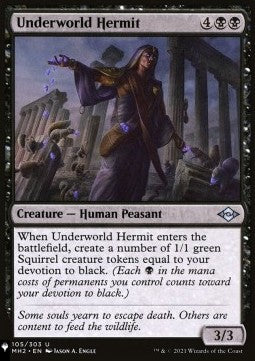 Underworld Hermit - Mystery Booster 2: Reprints from Across Magic's History (Uncommon)