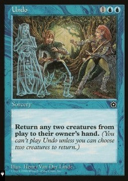 Undo - Mystery Booster 2: Reprints from Across Magic's History (Uncommon)