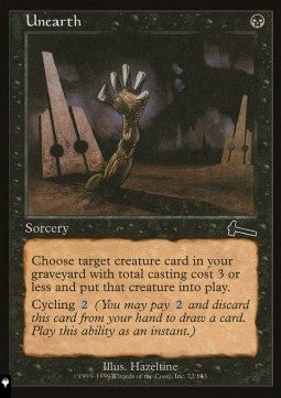 Unearth - Mystery Booster 2: Reprints from Across Magic's History (Common)