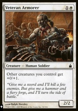 Veteran Armorer - Mystery Booster 2: Reprints from Across Magic's History (Common)