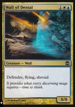 Wall of Denial - Mystery Booster 2: Reprints from Across Magic's History (Uncommon)