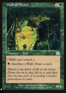 Wall of Mulch - Mystery Booster 2: Reprints from Across Magic's History (Uncommon)