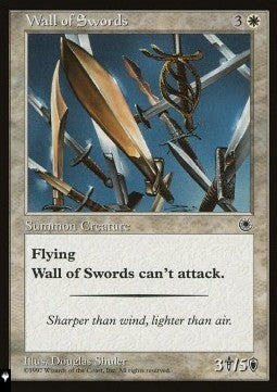 Wall of Swords - Mystery Booster 2: Reprints from Across Magic's History (Uncommon)