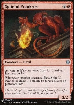 Spiteful Prankster - Mystery Booster 2: Reprints from Across Magic's History (Uncommon)