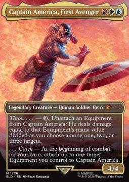 Captain America, First Avenger - Secret Lair Drop Series: Marvel Superdrop (Mythic) [SLDMVL-1726]