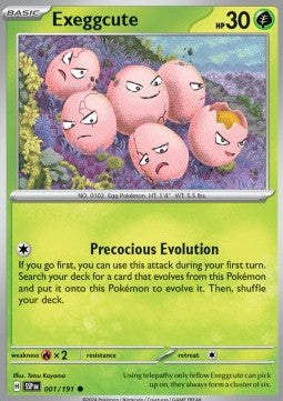 Exeggcute - Surging Sparks (Common) [001]