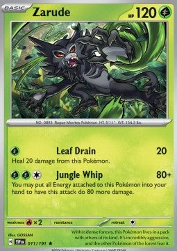 Zarude - Surging Sparks (Rare) [011]