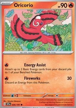 Oricorio - Surging Sparks (Common) [026]