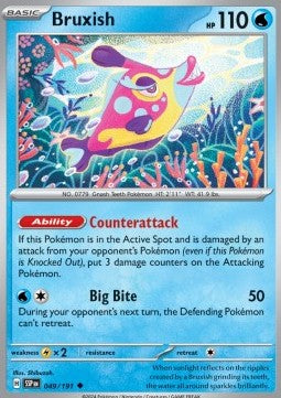 Bruxish - Surging Sparks (Uncommon) [049]