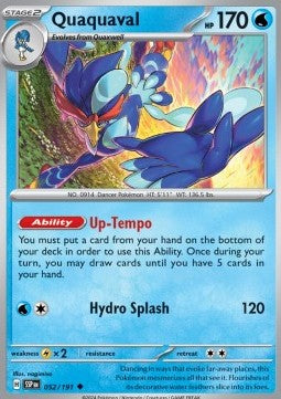 Quaquaval - Surging Sparks (Uncommon) [052]