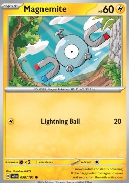 Magnemite - Surging Sparks (Common) [058]