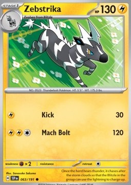 Zebstrika - Surging Sparks (Common) [063]