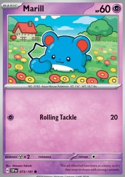 Marill - Surging Sparks (Common) [073]