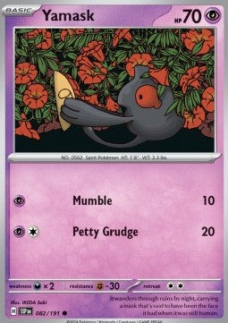 Yamask - Surging Sparks (Common) [082]