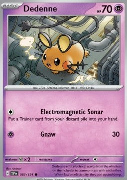 Dedenne - Surging Sparks (Common) [087]