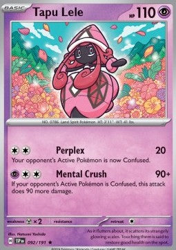 Tapu Lele - Surging Sparks (Rare) [092]