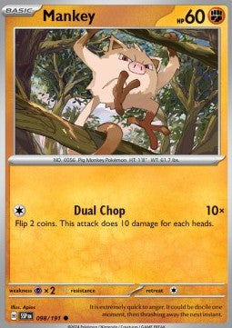 Mankey - Surging Sparks (Common) [098]