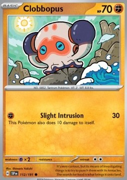 Clobbopus - Surging Sparks (Common) [112]