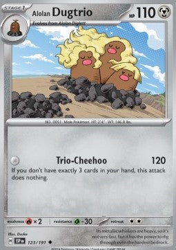 Alolan Dugtrio - Surging Sparks (Uncommon) [123]