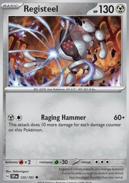 Registeel - Surging Sparks (Uncommon) [125]