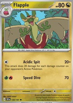 Flapple - Surging Sparks (Uncommon) [139]