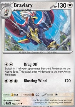 Braviary - Surging Sparks (Uncommon) [153]