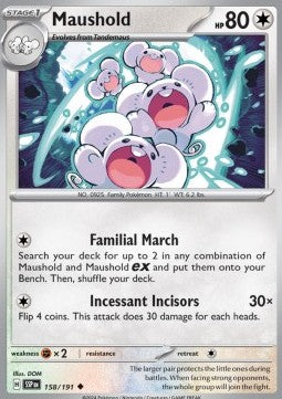 Maushold - Surging Sparks (Uncommon) [158]