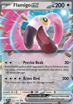 Flamigo ex - Surging Sparks (Double Rare) [160]