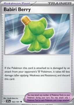 Babiri Berry - Surging Sparks (Uncommon) [163]