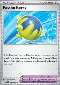 Passho Berry - Surging Sparks (Uncommon) [184]