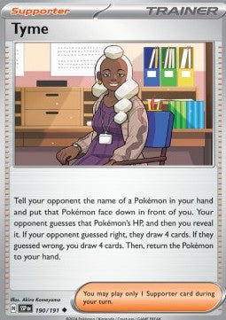 Tyme - Surging Sparks (Uncommon) [SSP-190]