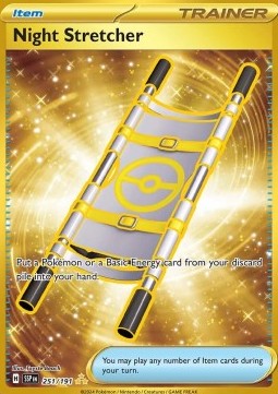 Night Stretcher - Surging Sparks (Secret Rare) [SSP-251]