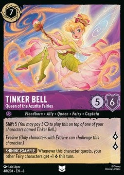 Tinker Bell - Queen of the Azurite Fairies - Azurite Sea (Uncommon) [48]