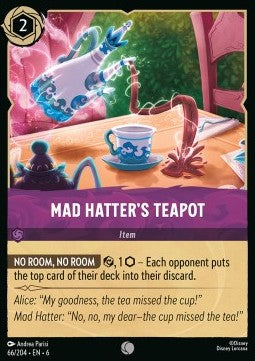 Mad Hatter's Teapot - Azurite Sea (Common) [66]
