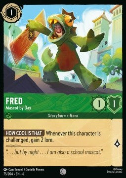 Fred - Mascot by Day - Azurite Sea (Common) [75]