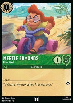 Mertle Edmonds - Lilo's Rival - Azurite Sea (Uncommon) [82]