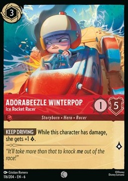 Adorabeezle Winterpop - Ice Rocket Racer - Azurite Sea (Common) [116]