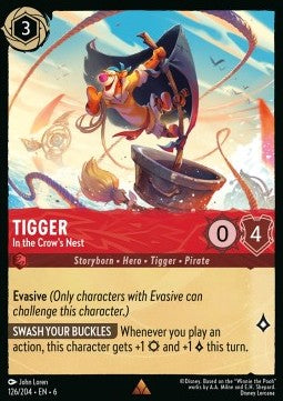 Tigger - In the Crow's Nest (V.1) - Azurite Sea (Rare) [126]