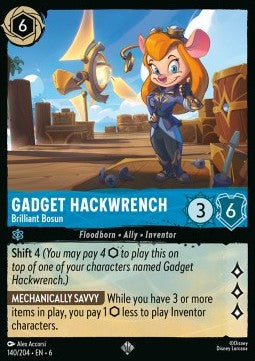 Gadget Hackwrench - Brilliant Bosun (V.1) - Azurite Sea (Super Rare) [140]