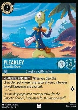 Pleakley - Scientific Expert - Azurite Sea (Uncommon) [144]