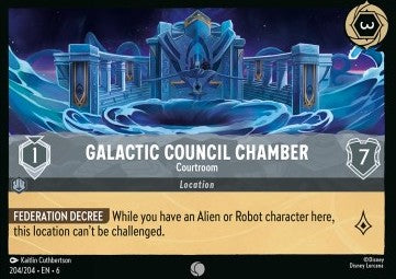 Galactic Council Chamber - Courtroom - Azurite Sea (Common) [204]