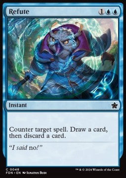 Refute - Magic: The Gathering Foundations (Common) [48]