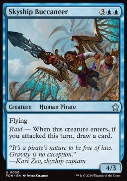 Skyship Buccaneer - Magic: The Gathering Foundations (Uncommon) [50]
