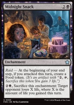 Midnight Snack - Magic: The Gathering Foundations (Uncommon) [65]
