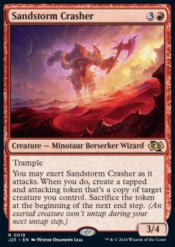 Sandstorm Crasher - Foundations Jumpstart (Rare) [18]