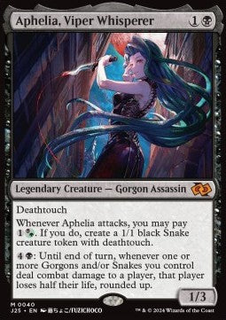 Aphelia, Viper Whisperer - Foundations Jumpstart (Mythic) [40]