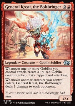 General Kreat, the Boltbringer - Foundations Jumpstart (Uncommon) [J25-48]