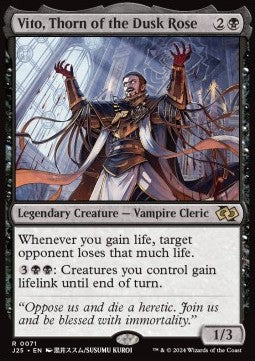 Vito, Thorn of the Dusk Rose - Foundations Jumpstart (Rare) [71]