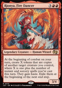 Rionya, Fire Dancer - Foundations Jumpstart (Rare) [75]