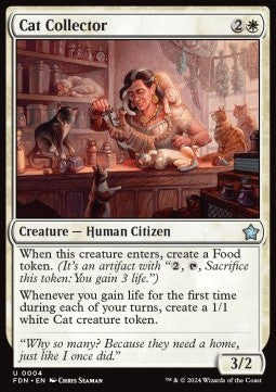 Cat Collector - Magic: The Gathering Foundations (Uncommon) [4]